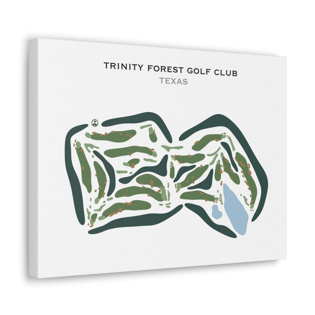 Trinity Forest Golf Club, Texas - Printed Golf Courses