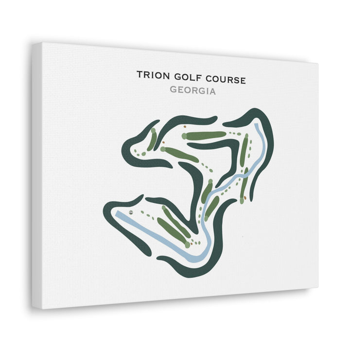 Trion Golf Course, Georgia - Printed Golf Courses