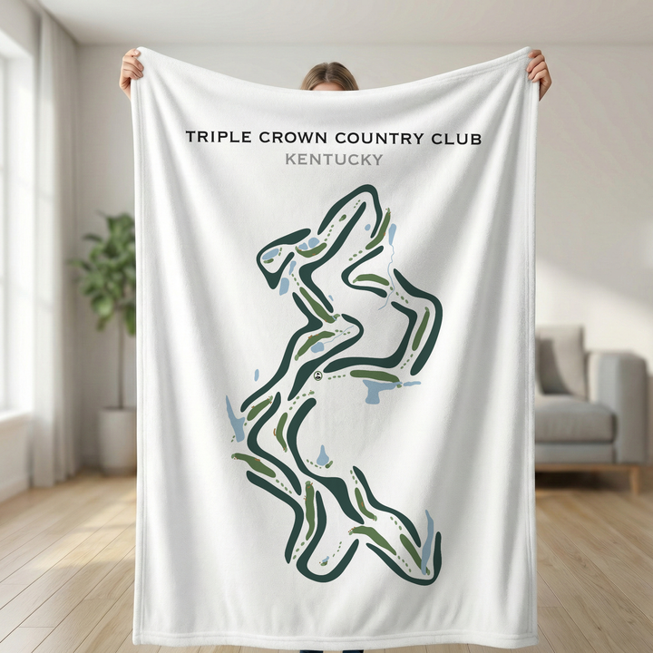 Triple Crown Country Club, Kentucky - Printed Golf Courses