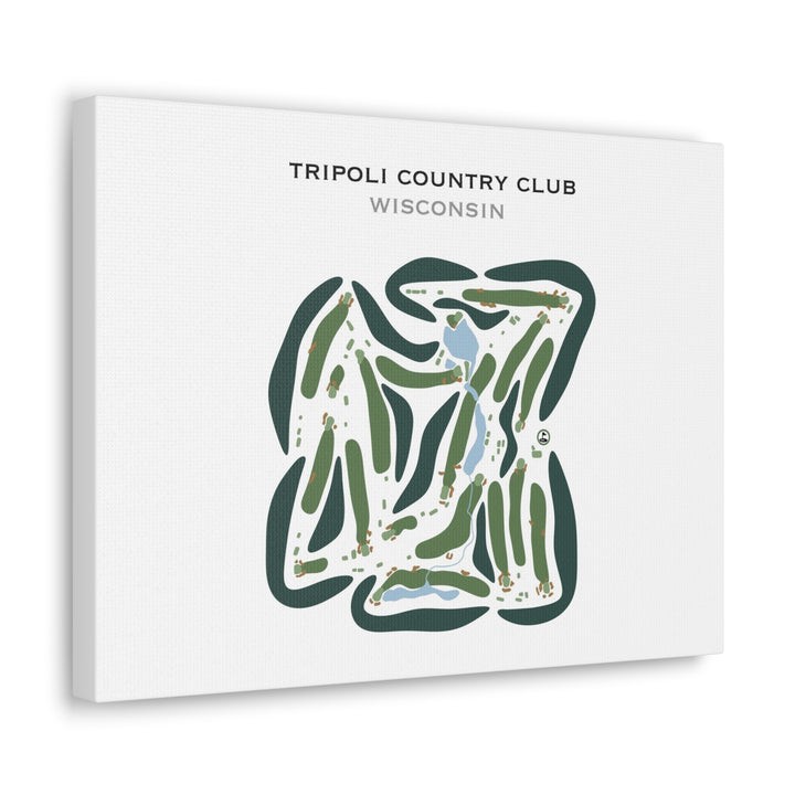 Tripoli Country Club, Wisconsin - Printed Golf Courses