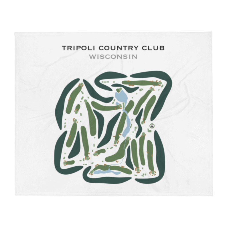Tripoli Country Club, Wisconsin - Printed Golf Courses