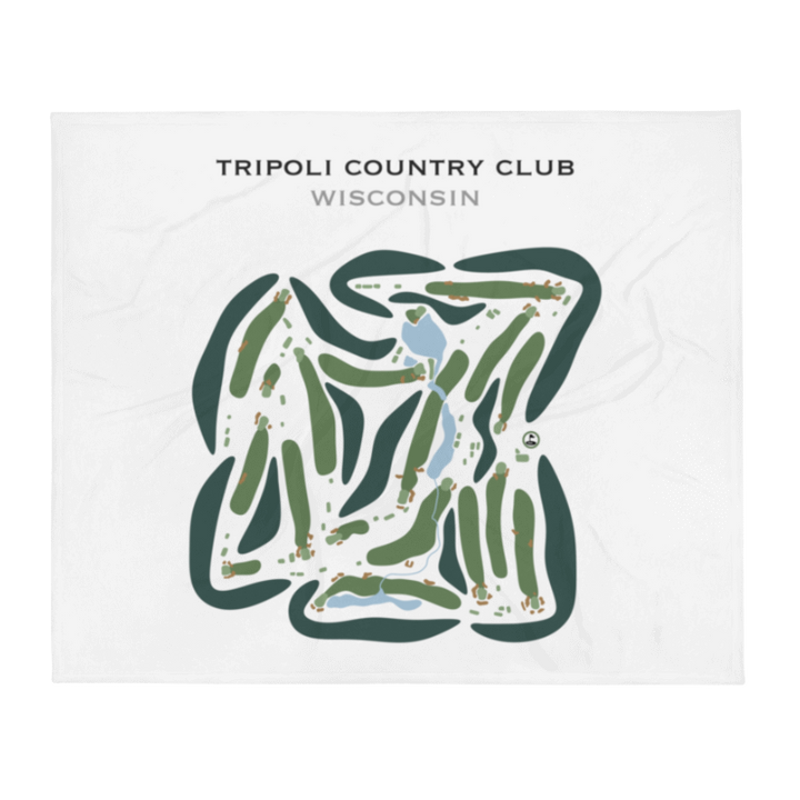 Tripoli Country Club, Wisconsin - Printed Golf Courses