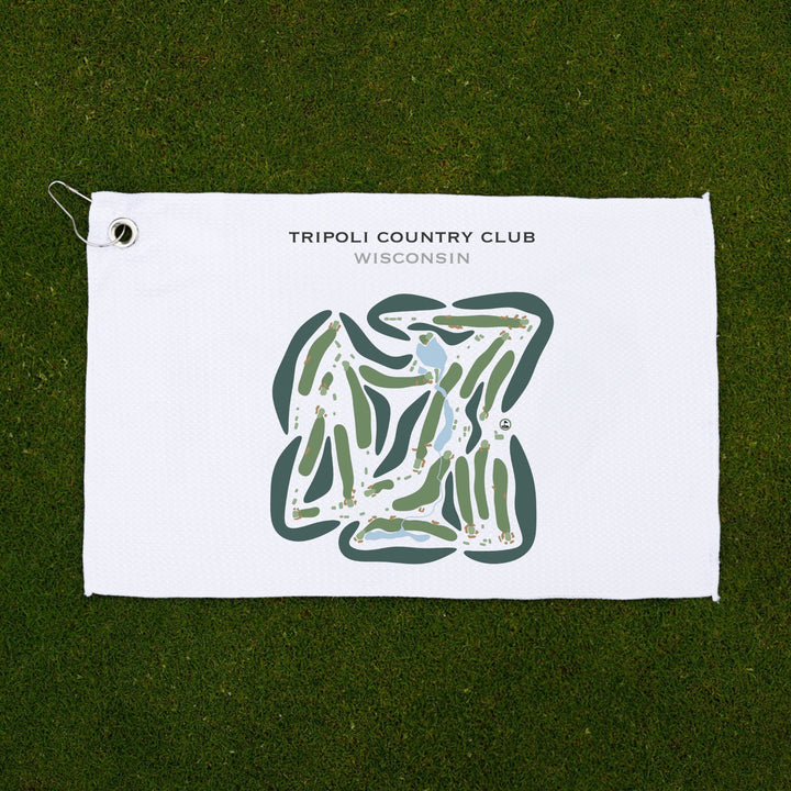 Tripoli Country Club, Wisconsin - Printed Golf Courses
