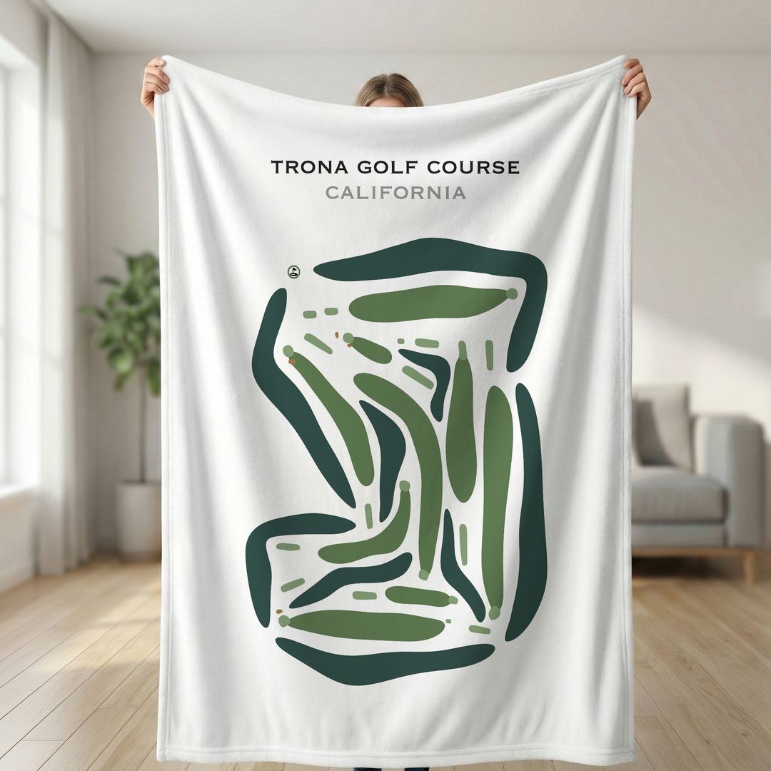 Trona Golf Course, California - Printed Golf Courses