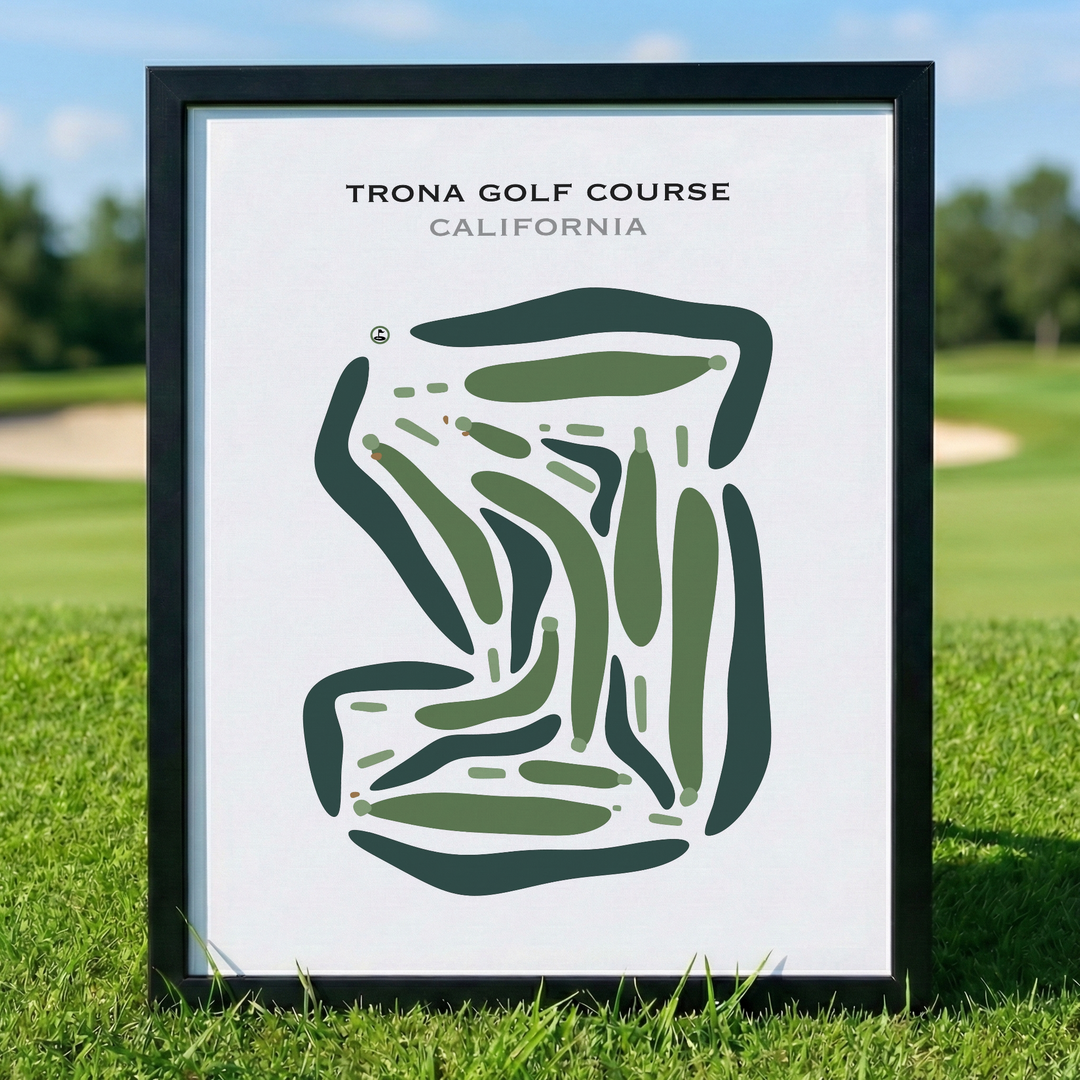 Trona Golf Course, California - Printed Golf Courses