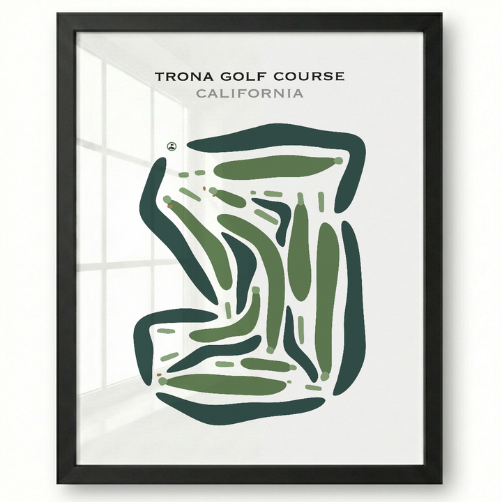 Trona Golf Course, California - Printed Golf Courses