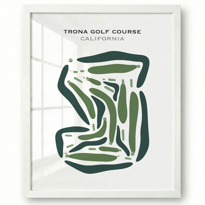 Trona Golf Course, California - Printed Golf Courses