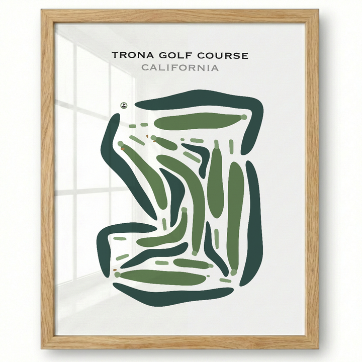 Trona Golf Course, California - Printed Golf Courses