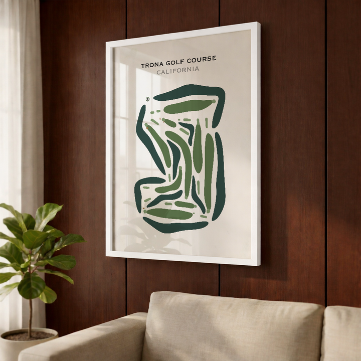 Trona Golf Course, California - Printed Golf Courses