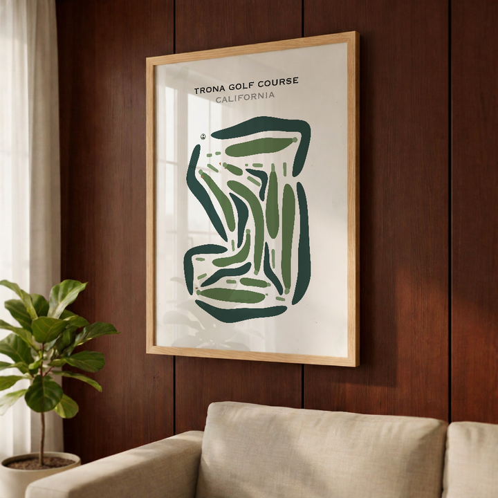 Trona Golf Course, California - Printed Golf Courses
