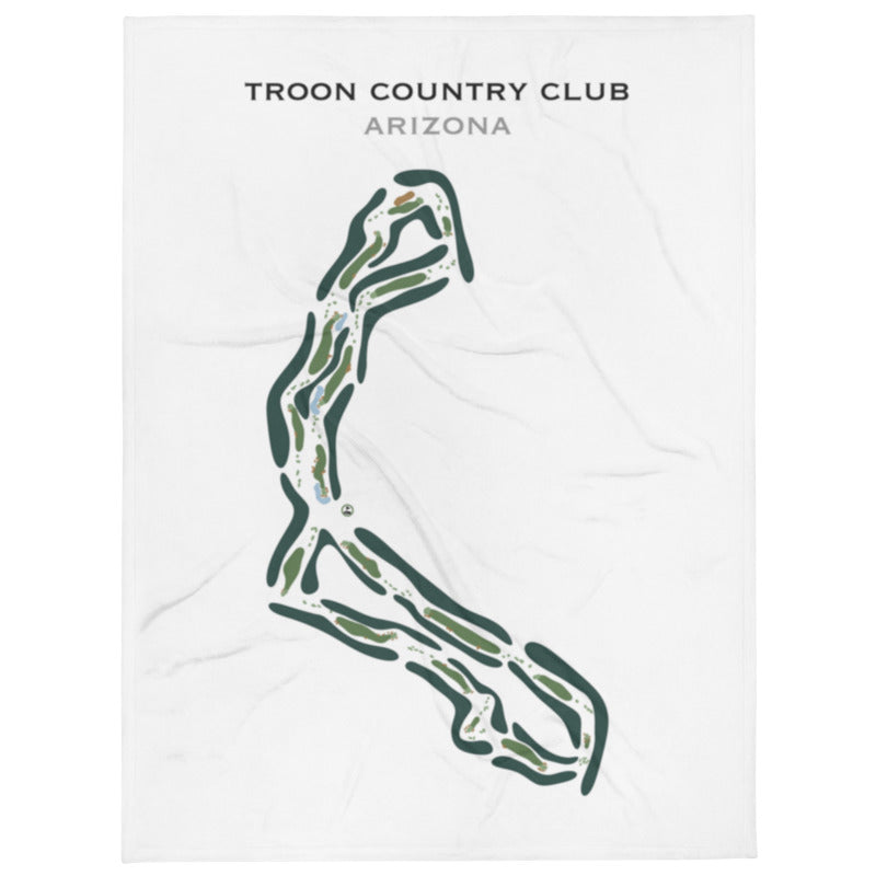 Troon Country Club, Arizona - Printed Golf Course