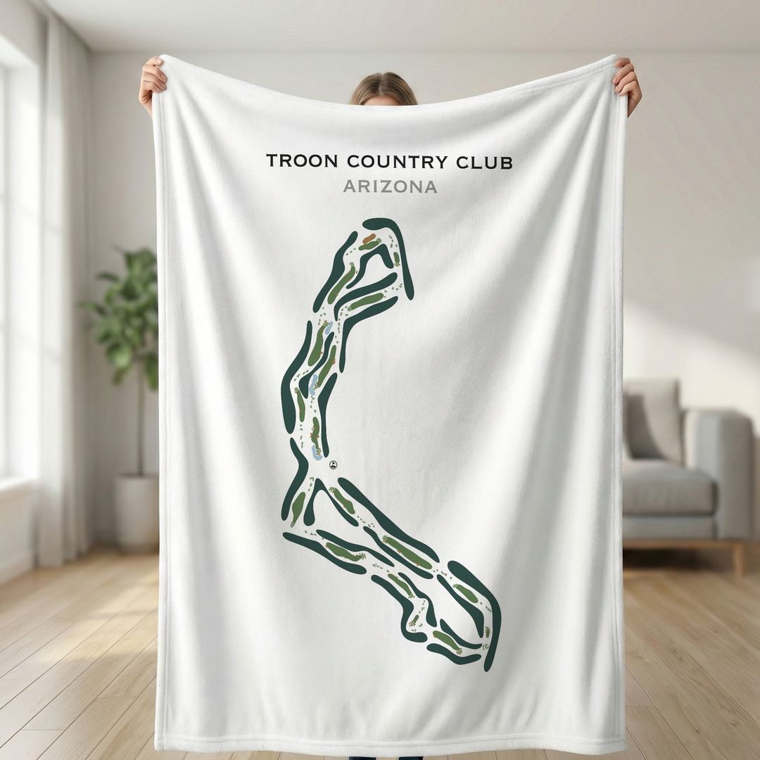 Troon Country Club, Arizona - Printed Golf Course