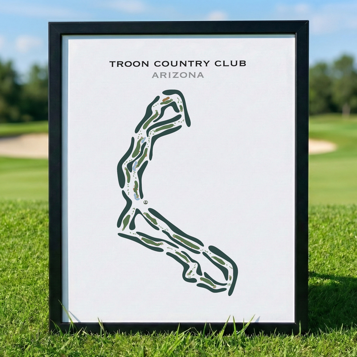 Troon Country Club, Arizona - Printed Golf Course
