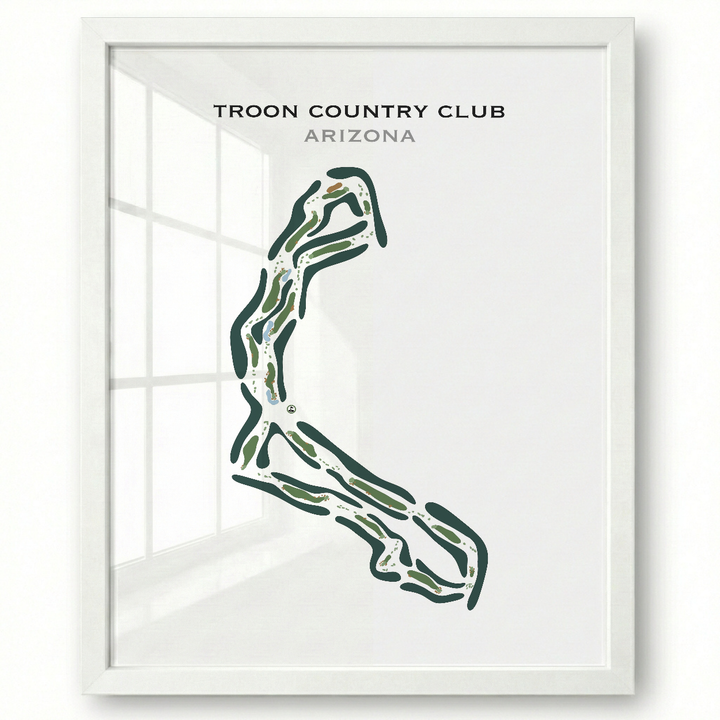 Troon Country Club, Arizona - Printed Golf Course