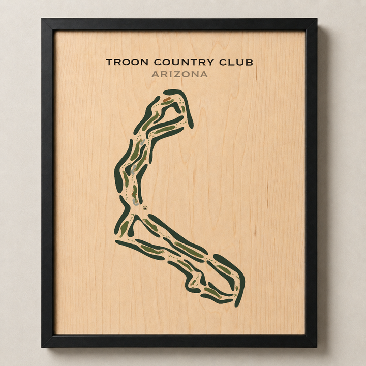 Troon Country Club, Arizona - Printed Golf Course