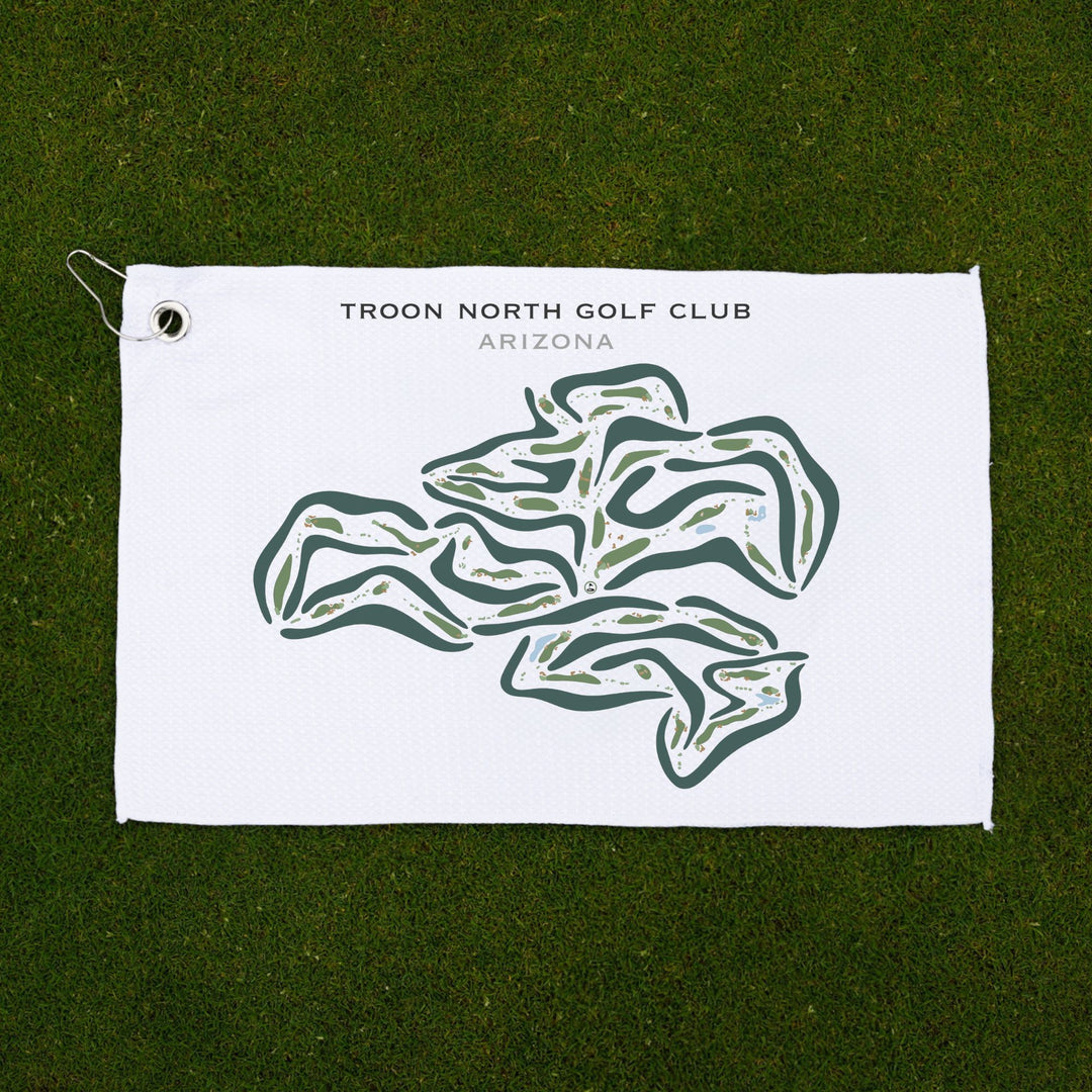 Troon North Golf Club, Arizona - Printed Golf Courses