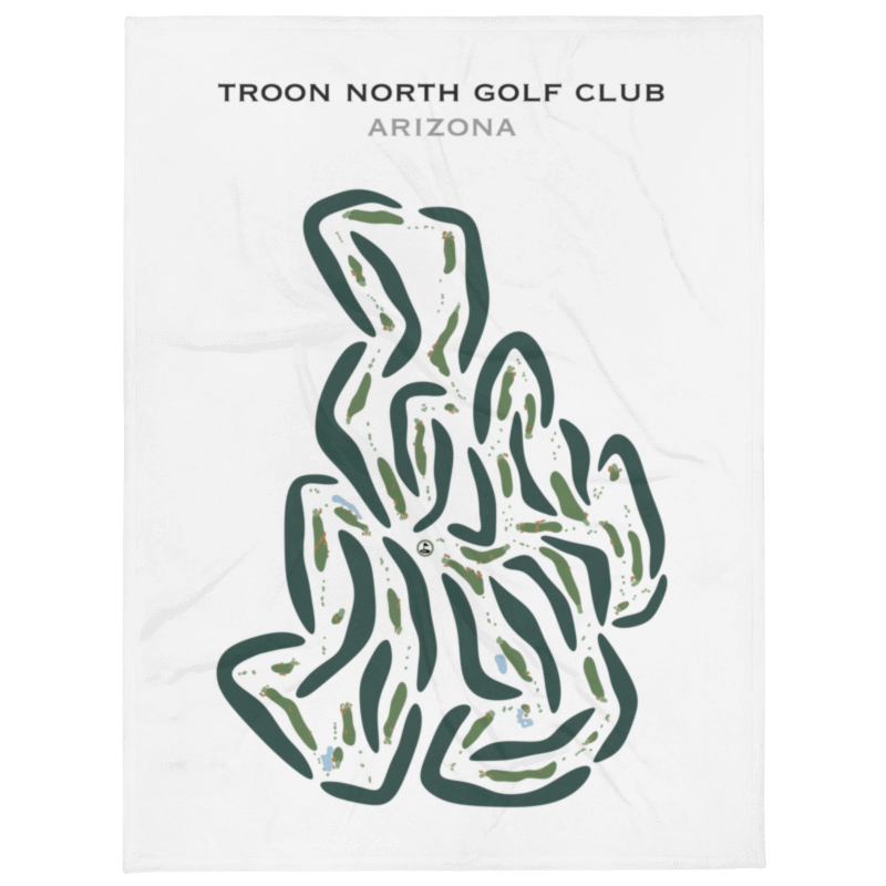 Troon North Golf Club, Arizona - Printed Golf Courses