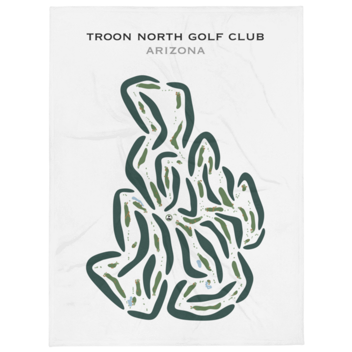 Troon North Golf Club, Arizona - Printed Golf Courses