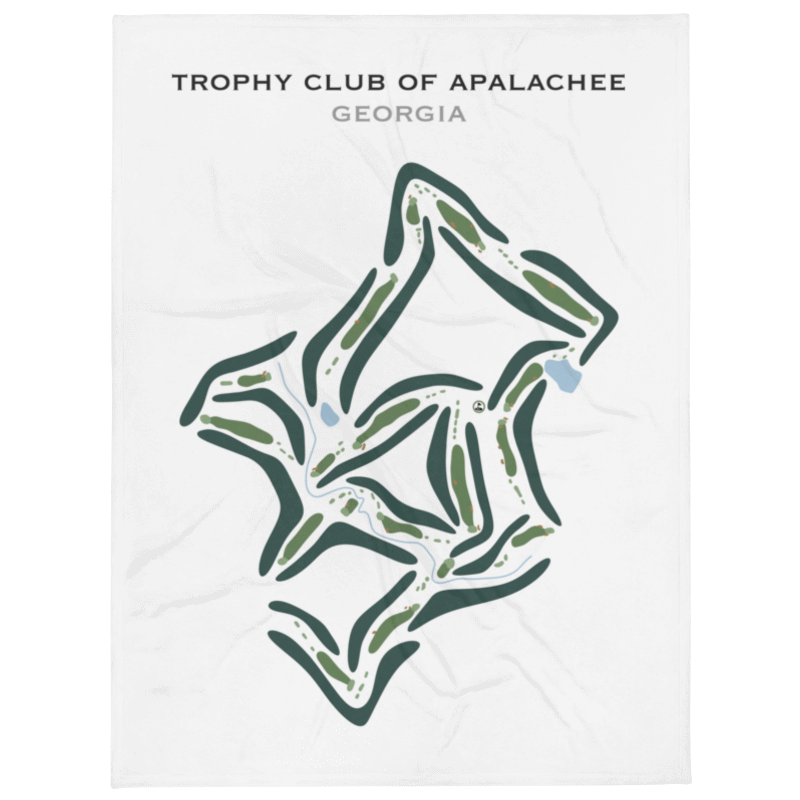 Trophy Club of Apalachee, Georgia - Printed Golf Course