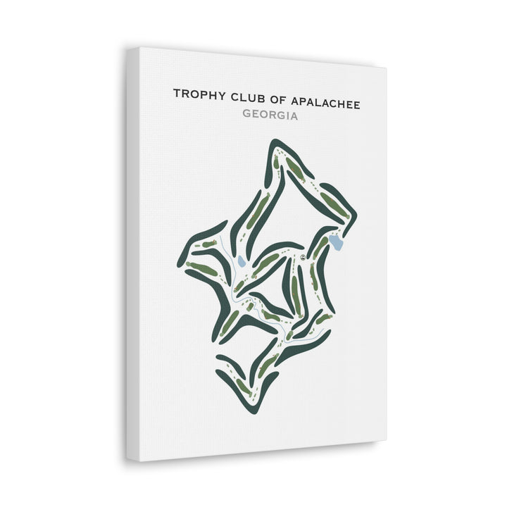 Trophy Club of Apalachee, Georgia - Printed Golf Course