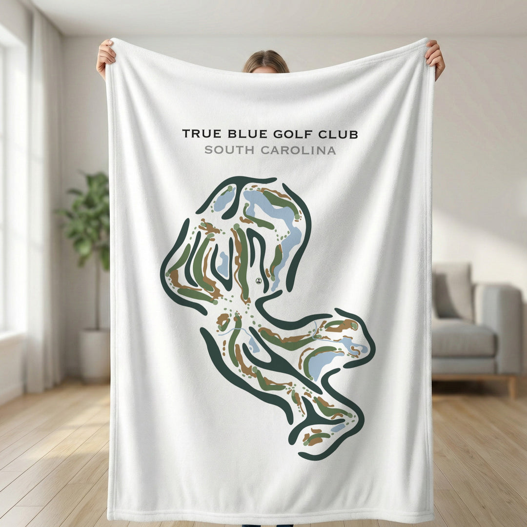 True Blue Golf Club, South Carolina - Printed Golf Courses