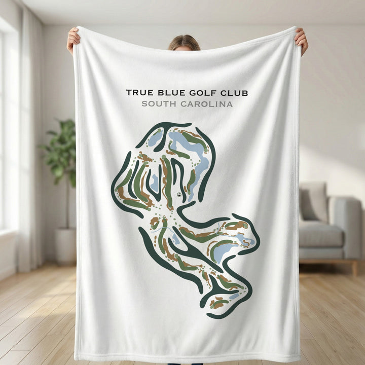 True Blue Golf Club, South Carolina - Printed Golf Courses