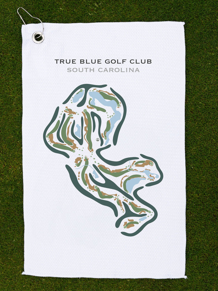 True Blue Golf Club, South Carolina - Printed Golf Courses