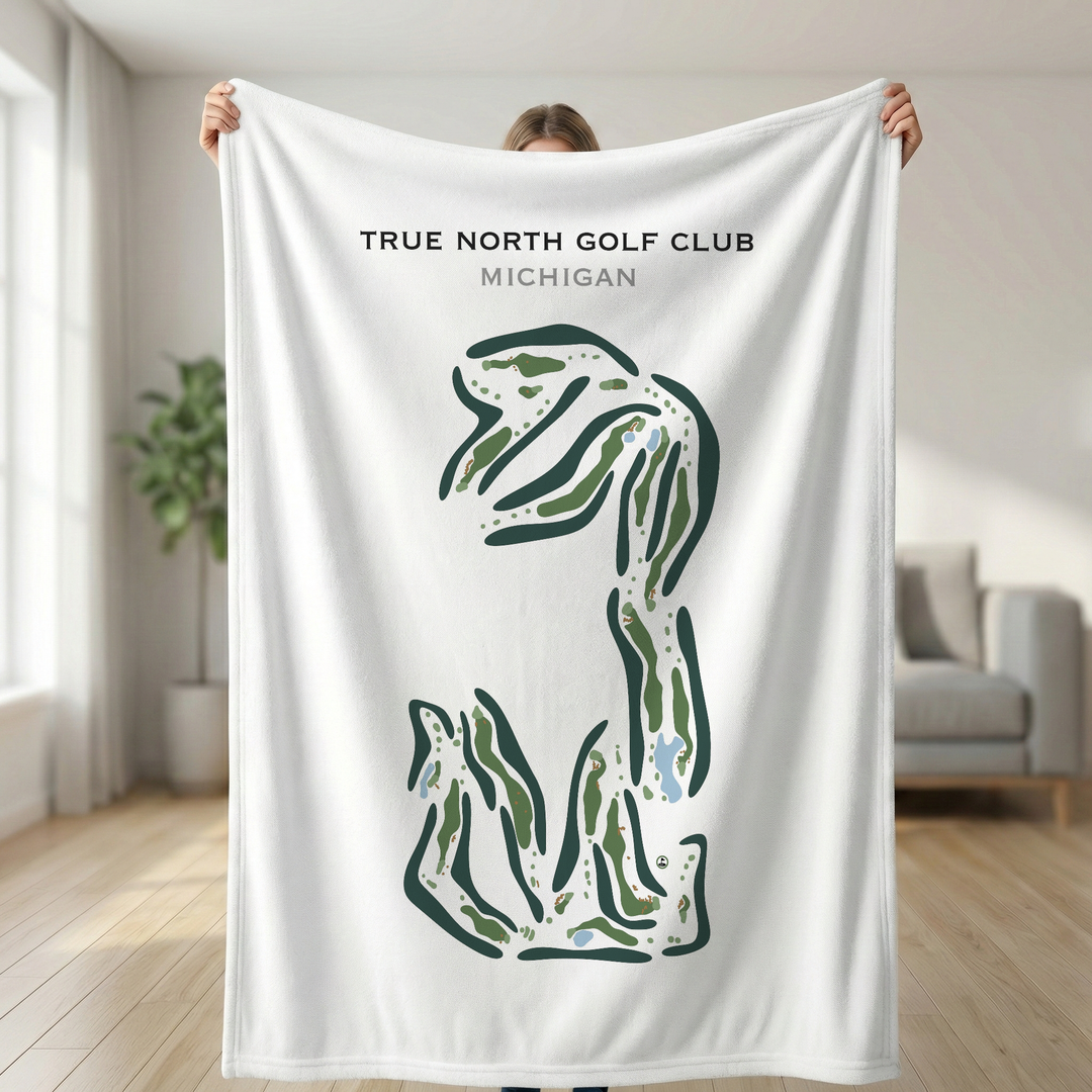 True North Golf Club, Michigan - Printed Golf Course
