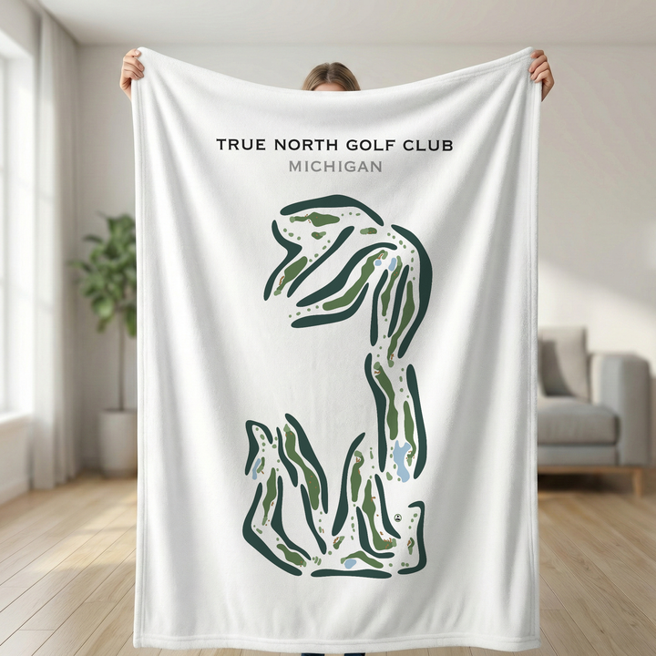 True North Golf Club, Michigan - Printed Golf Course
