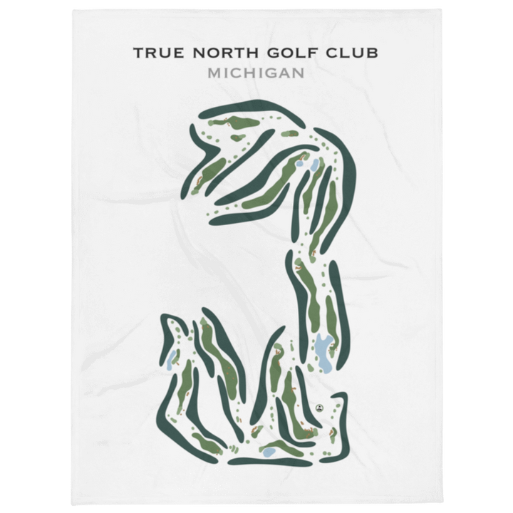 True North Golf Club, Michigan - Printed Golf Course