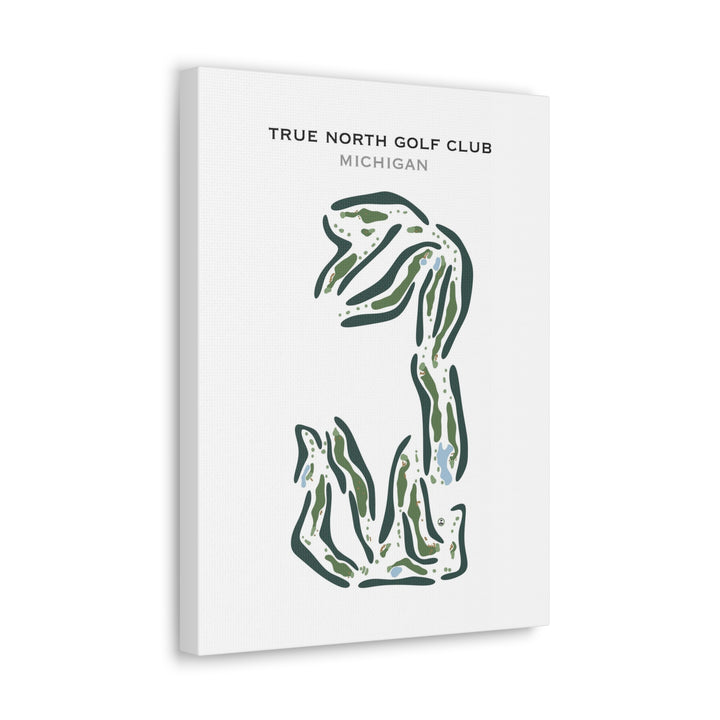 True North Golf Club, Michigan - Printed Golf Course