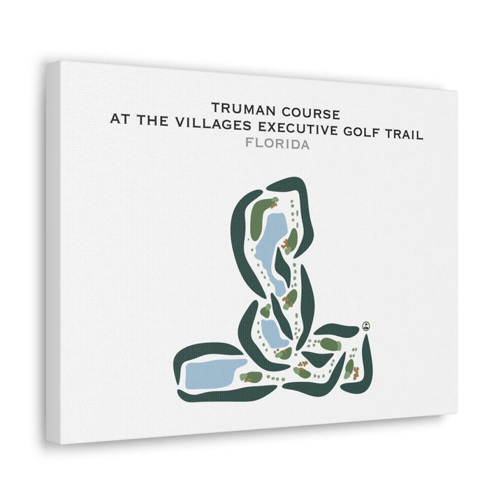Truman Course at The Villages Executive Golf Trail, Florida - Printed Golf Courses