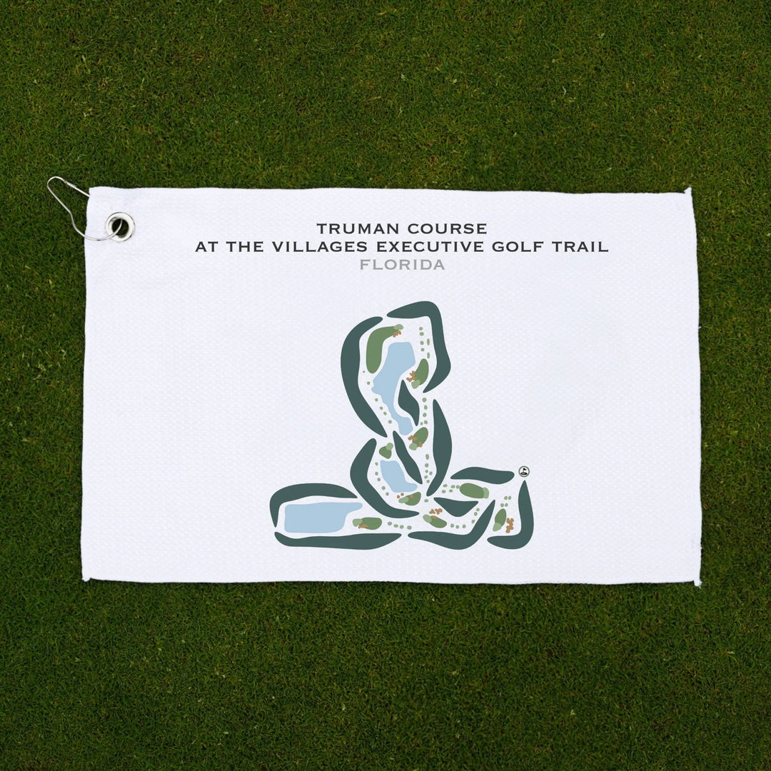Truman Course at The Villages Executive Golf Trail, Florida - Printed Golf Courses