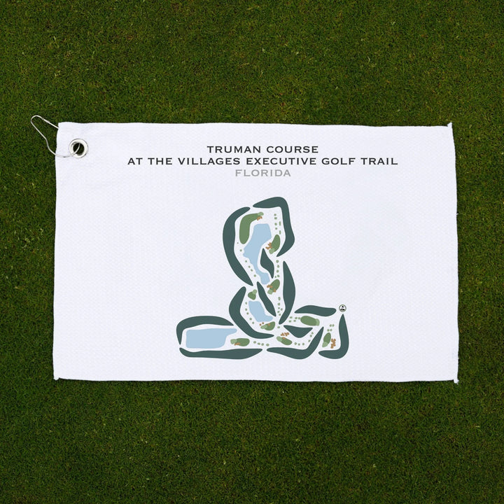 Truman Course at The Villages Executive Golf Trail, Florida - Printed Golf Courses