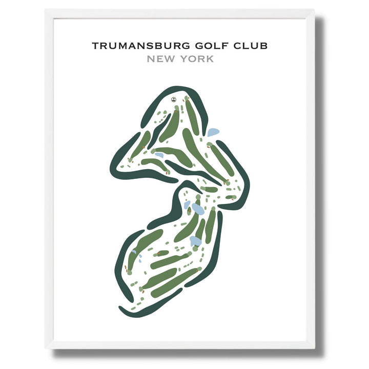 Trumansburg Golf Club, New York - Printed Golf Courses