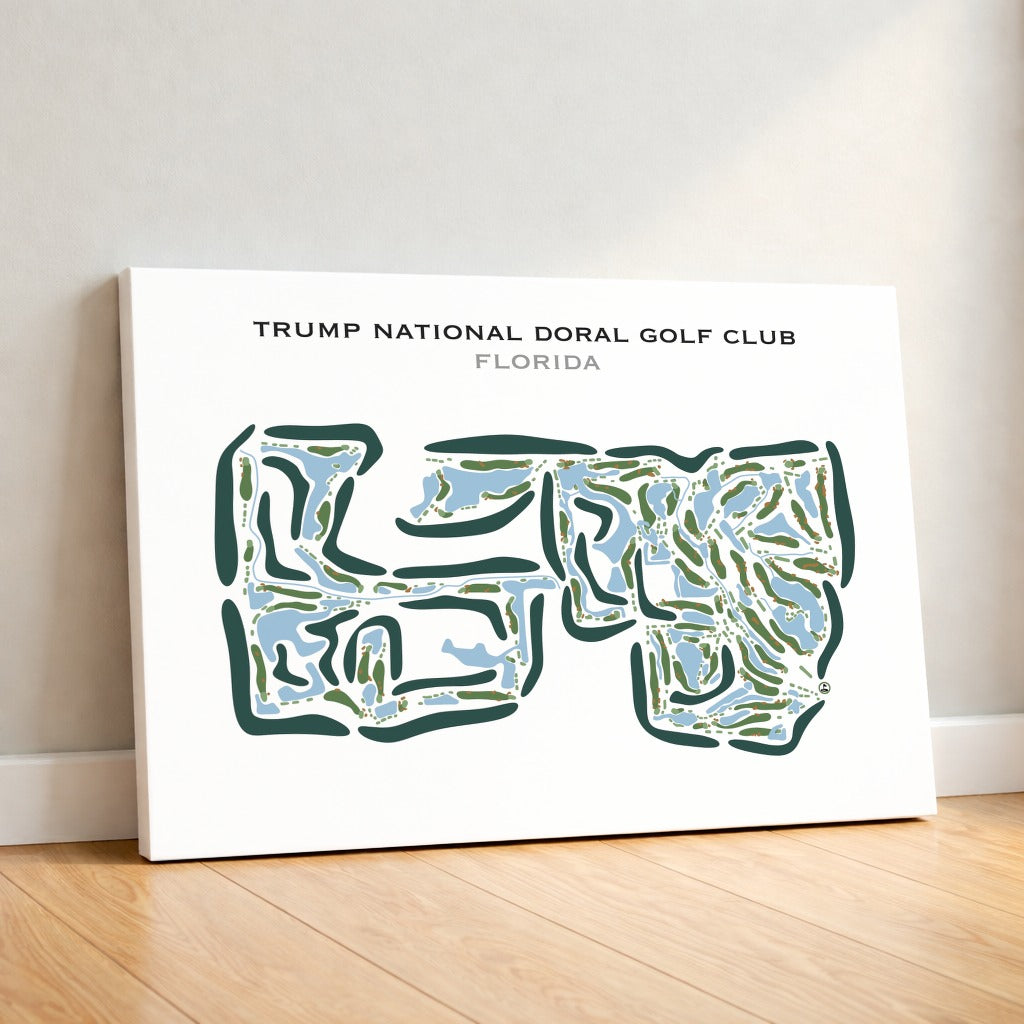 Trump National Doral, Florida - Printed Golf Courses