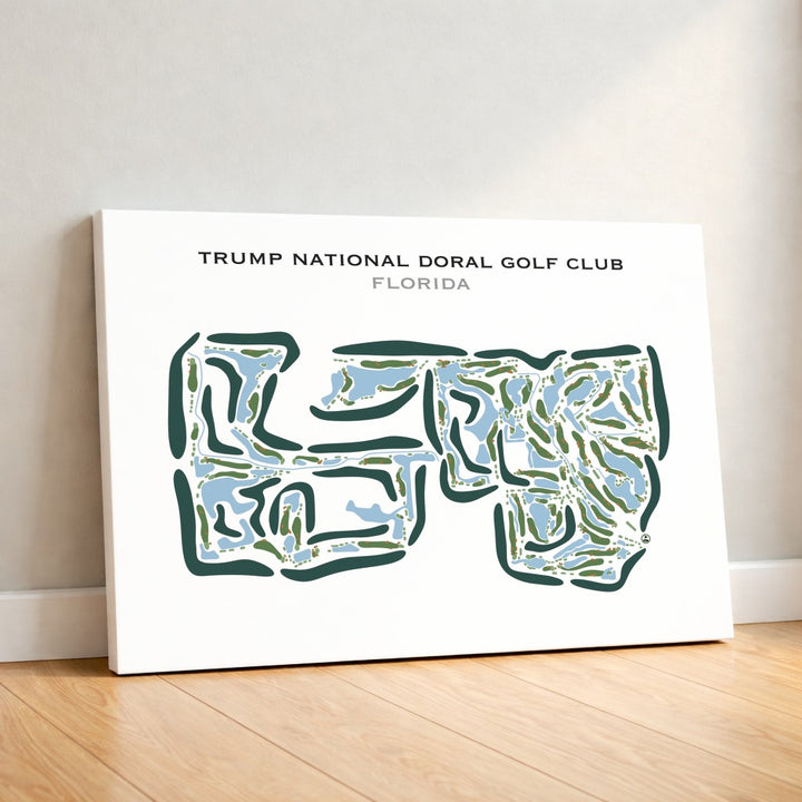 Trump National Doral, Florida - Printed Golf Courses