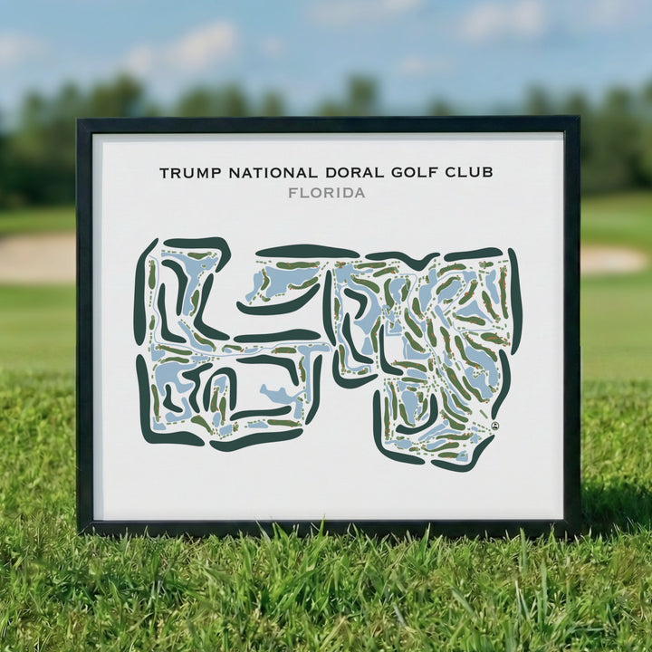 Trump National Doral, Florida - Printed Golf Courses