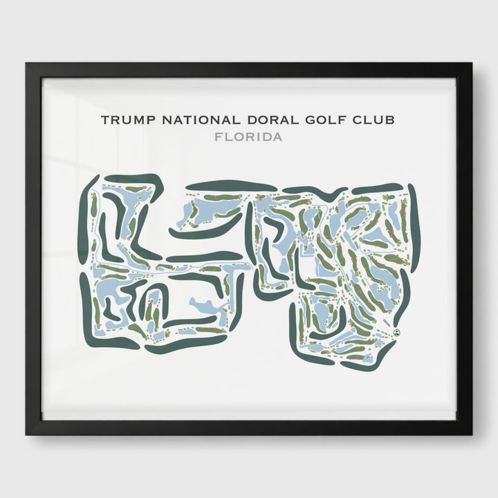 Trump National Doral, Florida - Printed Golf Courses