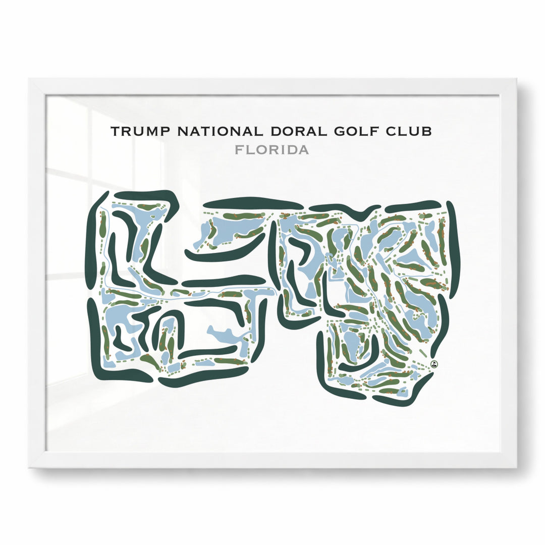 Trump National Doral, Florida - Printed Golf Courses