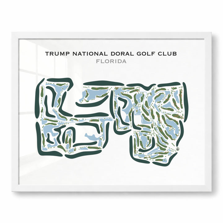 Trump National Doral, Florida - Printed Golf Courses