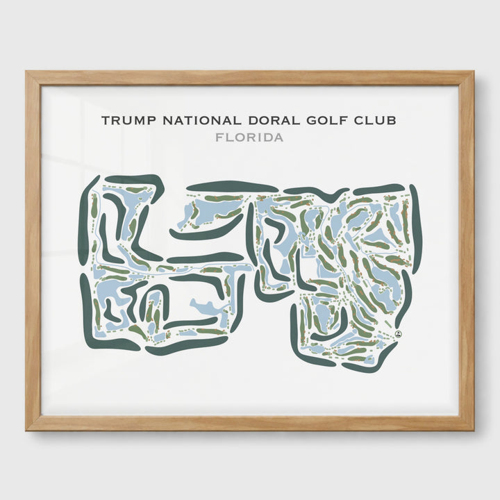 Trump National Doral, Florida - Printed Golf Courses
