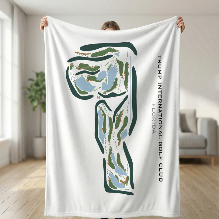 Trump International Golf Club, Florida - Printed Golf Course