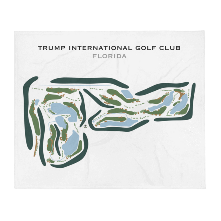 Trump International Golf Club, Florida - Printed Golf Course