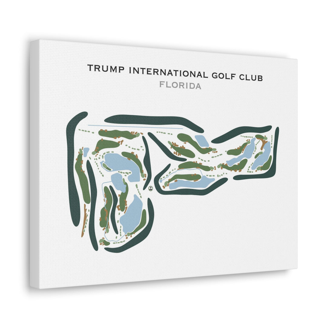 Trump International Golf Club, Florida - Printed Golf Course