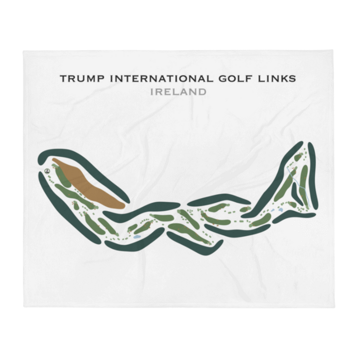 Trump International Golf Links Doonbeg, Ireland - Printed Golf Course