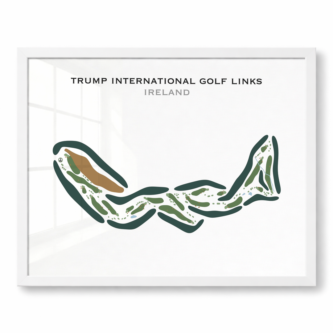 Trump International Golf Links Doonbeg, Ireland - Printed Golf Course