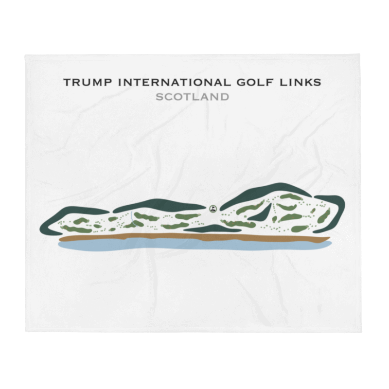 Trump International Golf Links, Scotland - Printed Golf Courses