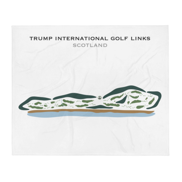 Trump International Golf Links, Scotland - Printed Golf Courses