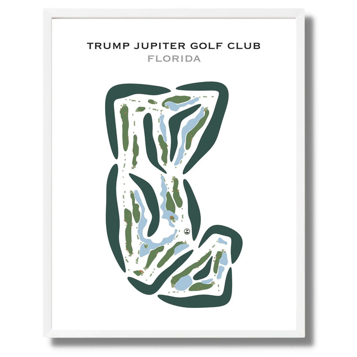 Trump Jupiter Golf Club, Florida - Printed Golf Courses